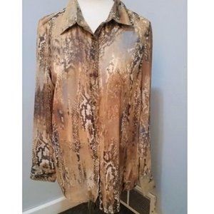 Snake Skin Blouse